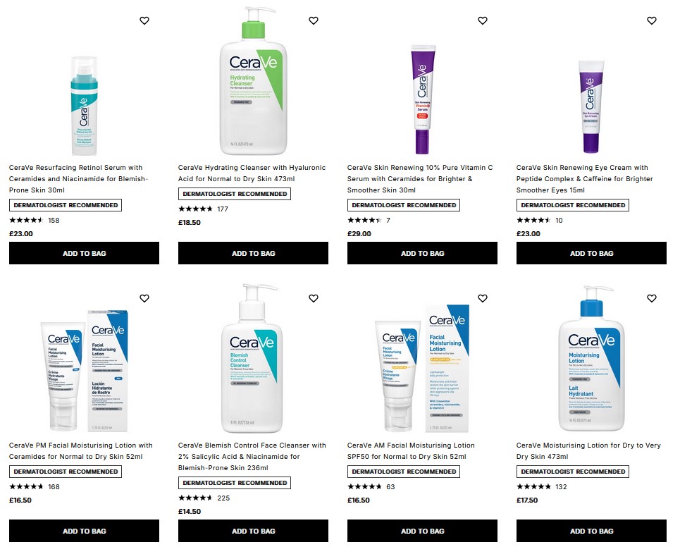 20% off CeraVe at Cult Beauty 20% off CeraVe at Cult Beauty