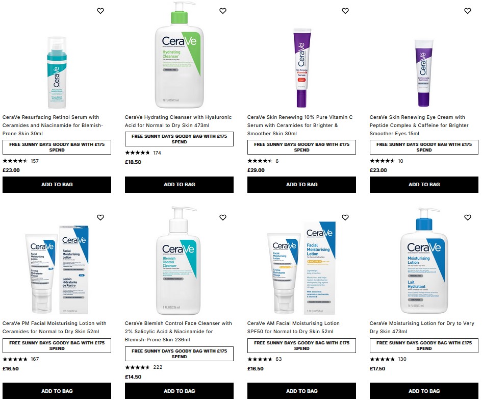 20% off CeraVe at Cult Beauty 20% off CeraVe at Cult Beauty