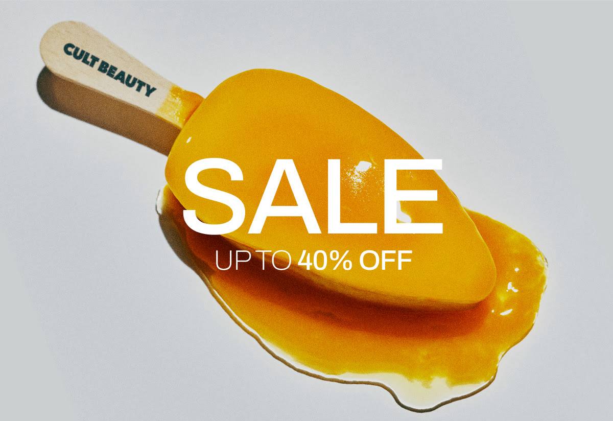 Up to 40% off sale at Cult Beauty Up to 40% off sale at Cult Beauty