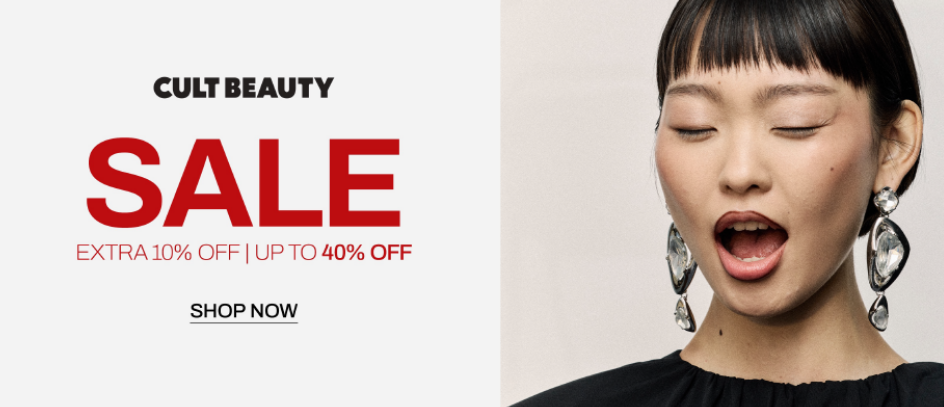 Extra 10% off the Christmas Sale at Cult Beauty Extra 10% off the Christmas Sale at Cult Beauty