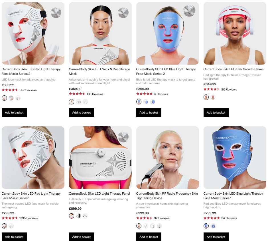 20% off CurrentBody Devices