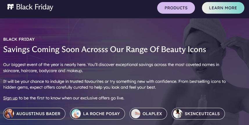 The Black Friday waitlist at Face the Future