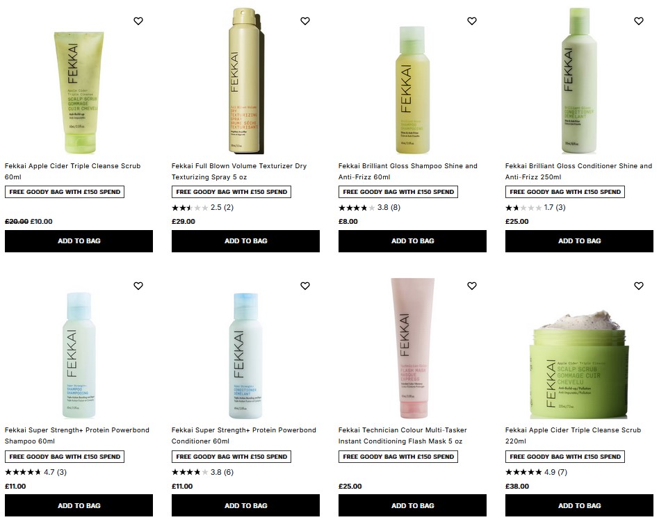 20% off Fekkai at Cult Beauty 20% off Fekkai at Cult Beauty