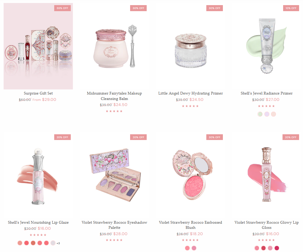 Up to 55% off sale at Flower Knows Up to 55% off sale at Flower Knows