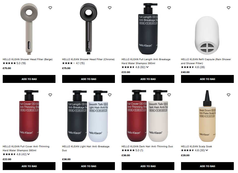 20% off HELLO KLEAN at Cult Beauty