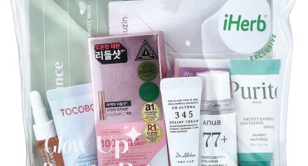 iHerb Korean Glow Up Beauty Bag 2025 iHerb Korean Glow Up Beauty Bag 2025
