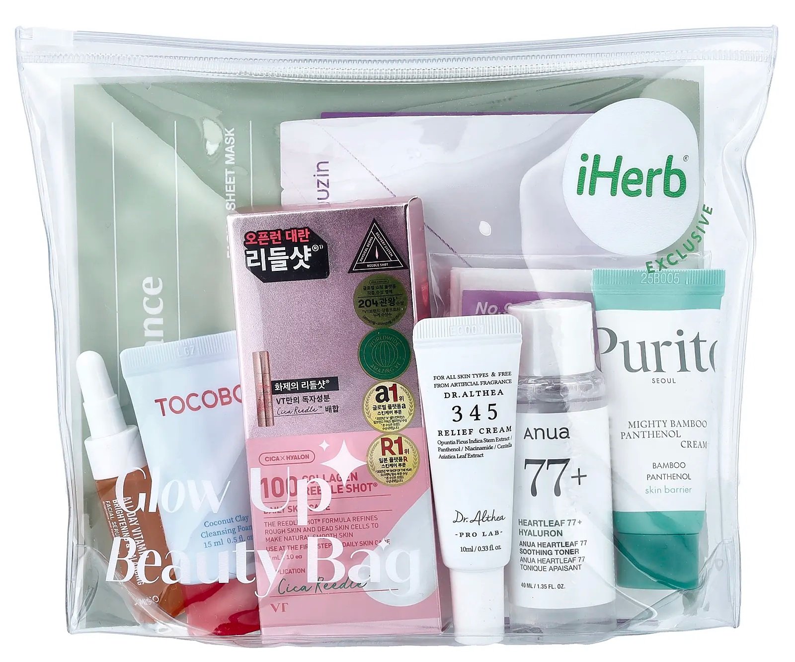 iHerb Korean Glow Up Beauty Bag 2025
