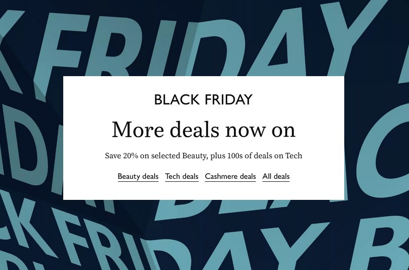 Black Friday Beauty & Fragrance Deals at John Lewis