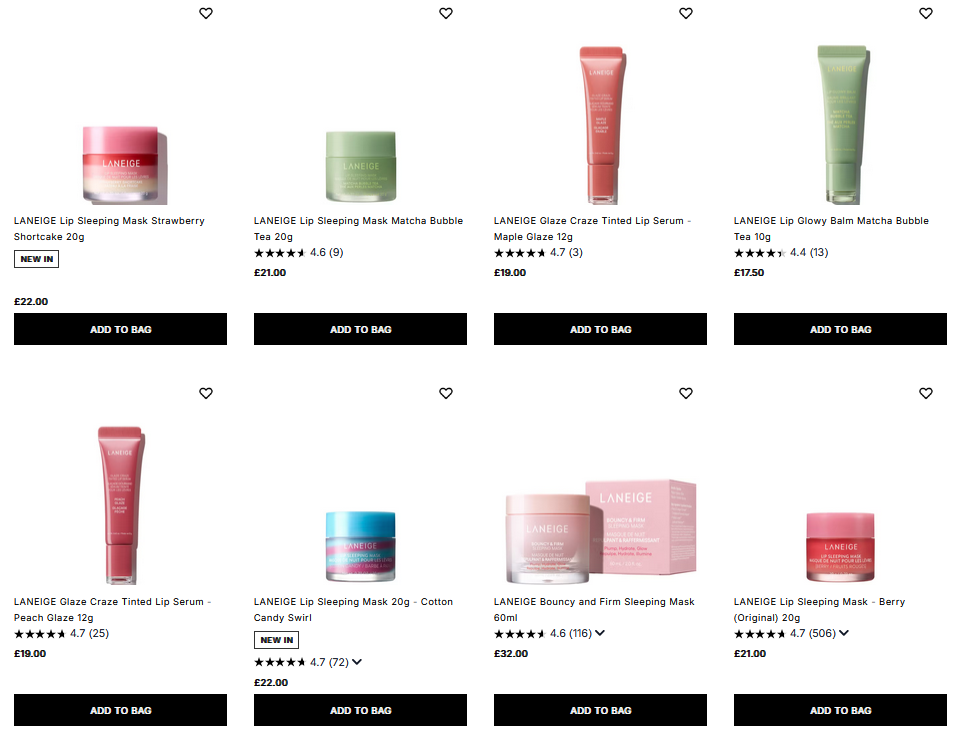 20% off LANEIGE at Cult Beauty 20% off LANEIGE at Cult Beauty