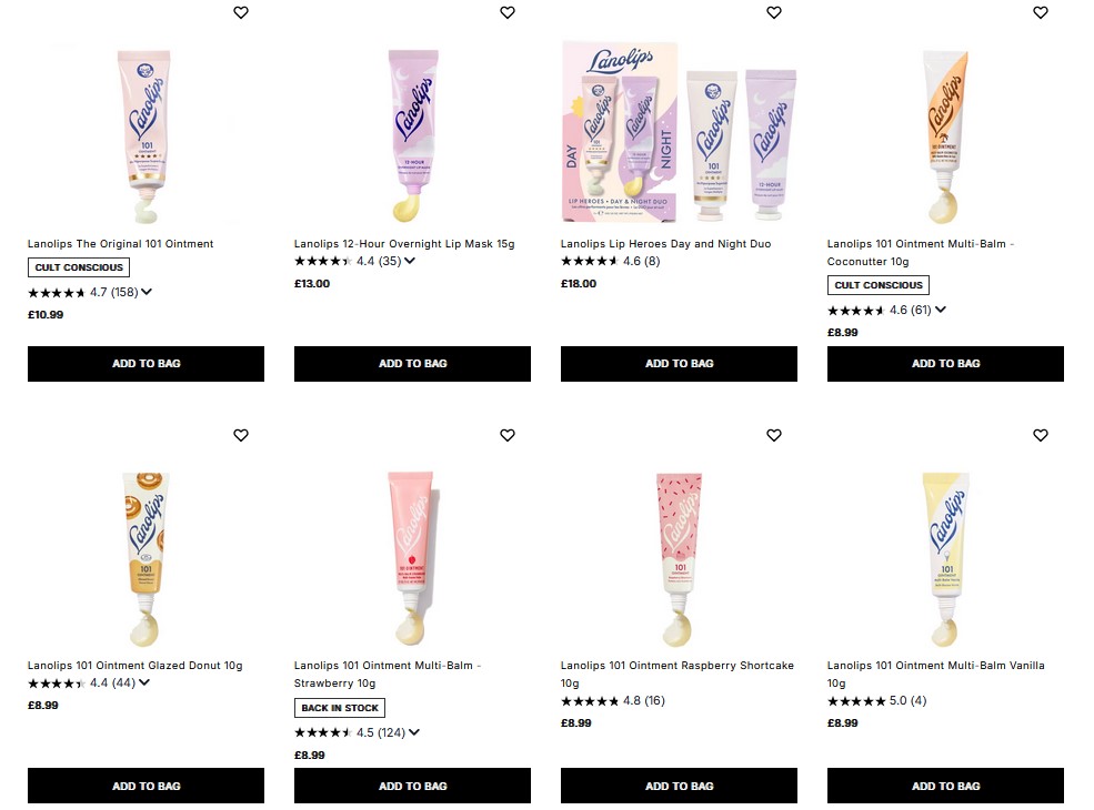 20% off Lanolips at Cult Beauty 20% off Lanolips at Cult Beauty