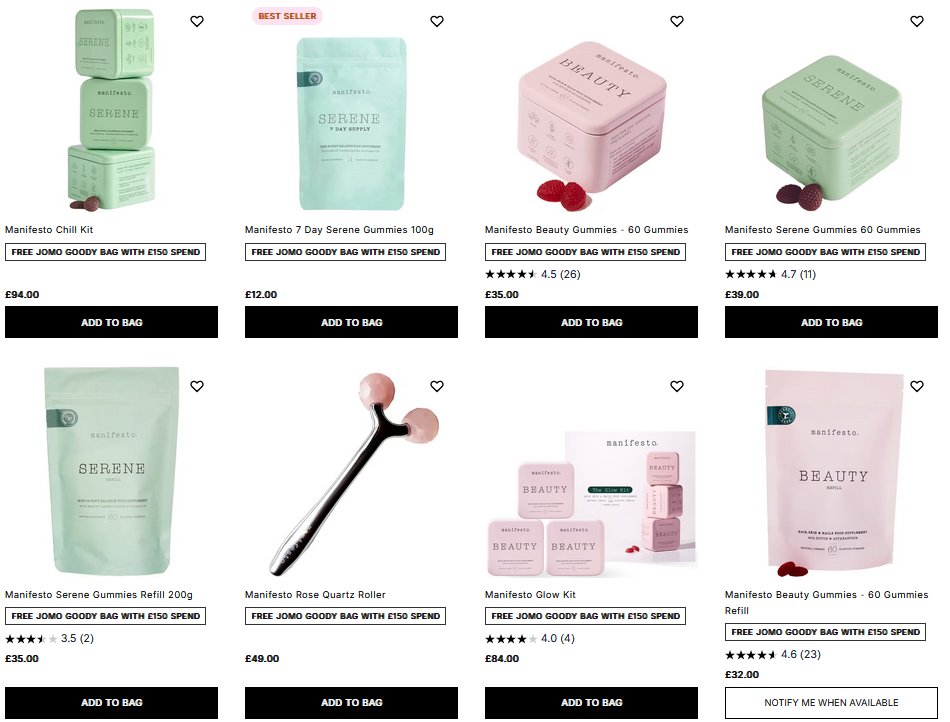 20% off Manifesto at Cult Beauty 20% off Manifesto at Cult Beauty