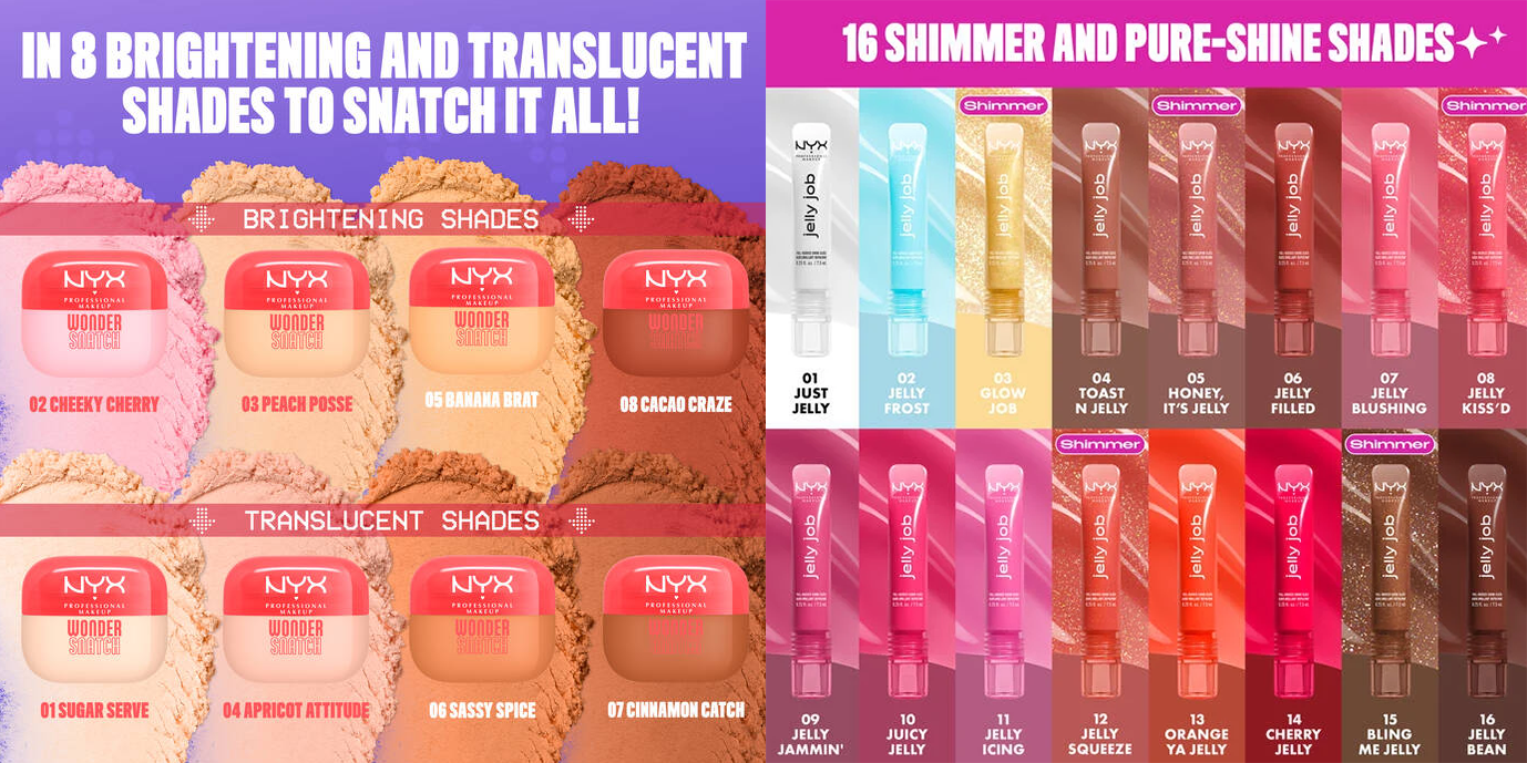 New launches from NYX at ASOS