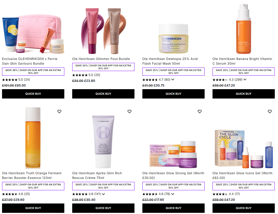 20% off Ole Henriksen at Lookfantastic 20% off Ole Henriksen at Lookfantastic