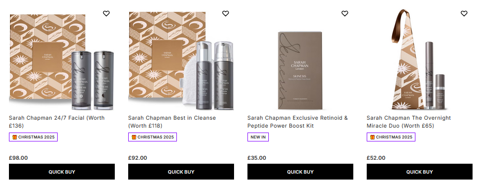 Sarah Chapman Holiday 2025 Gift Sets Sarah Chapman Holiday 2025 Gift Sets