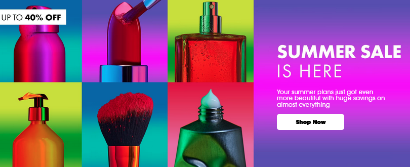 Up to 40% off sale at Sephora UK Up to 40% off sale at Sephora UK