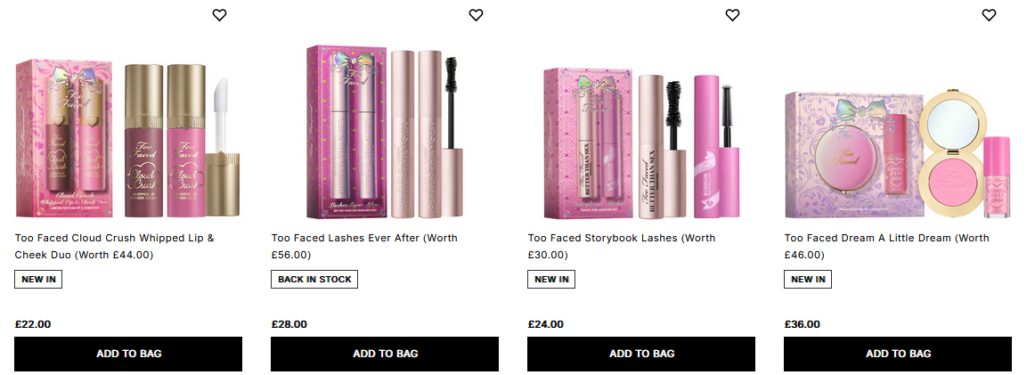 Too Faced Holiday 2025 Gift Sets  Too Faced Holiday 2025 Gift Sets