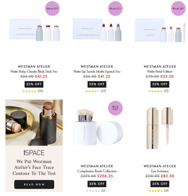 Up to 25% off Westman Atelierat Space NK