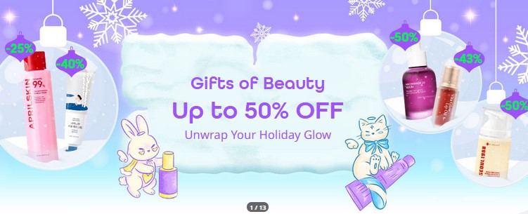 Up to 50% off selected at Yesstyle