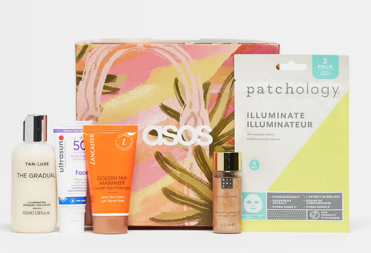 ASOS Sun, Set & Glow Beauty Box 2025 ASOS Sun, Set & Glow Beauty Box 2025