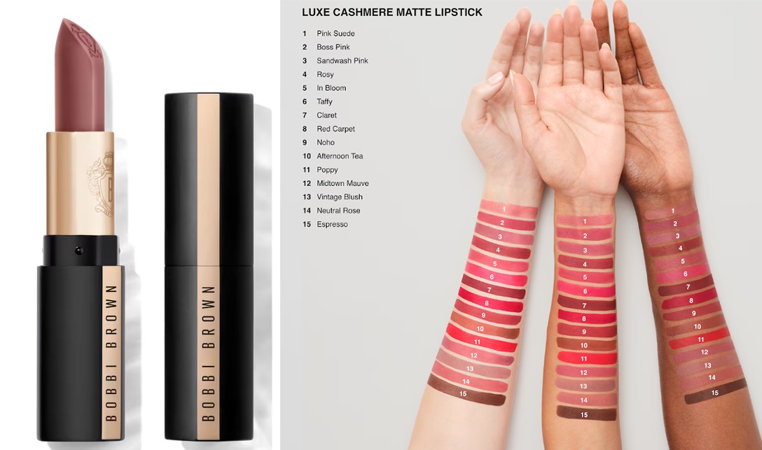 Bobbi Brown Luxe Cashmere Matte Lipstick