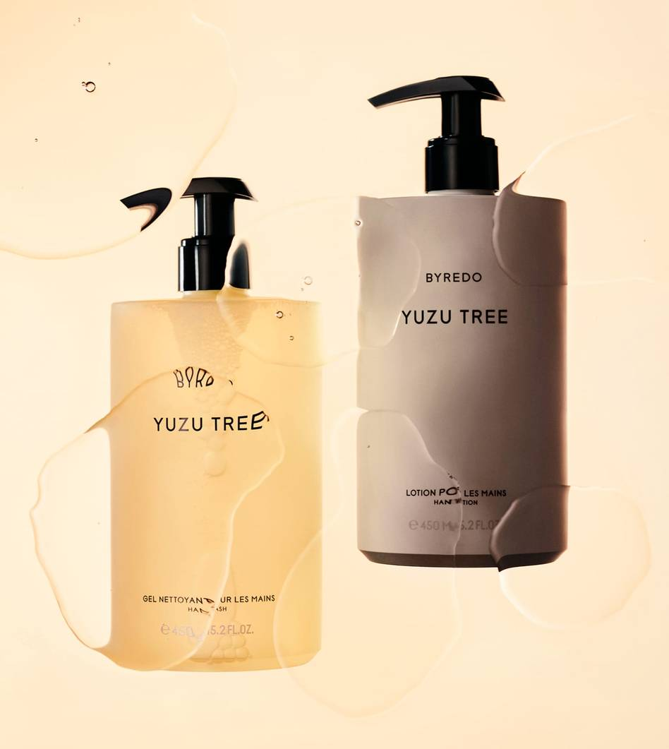 Byredo Yuzu Tree Hand Care collection