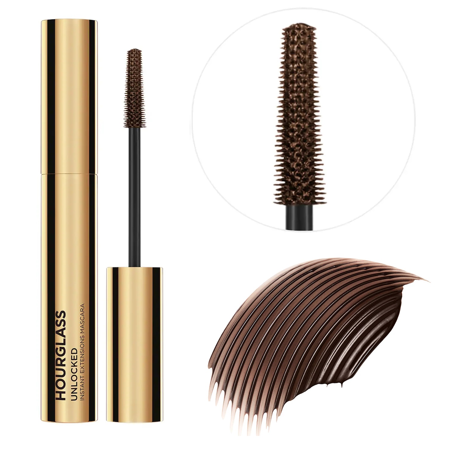 Hourglass Unlocked Defining and Lengthening Tubing Mascara in Espresso