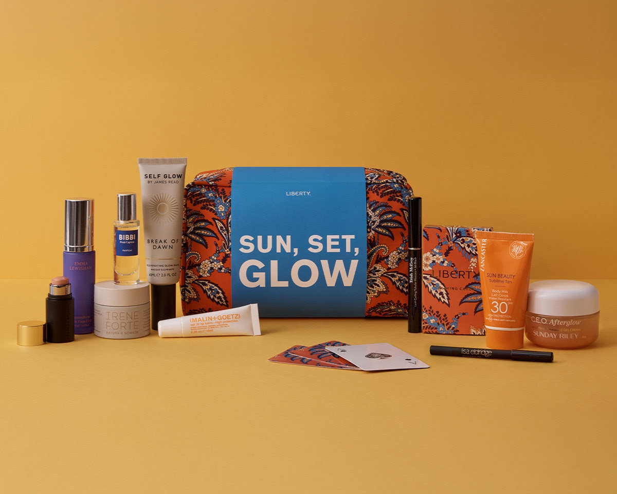 Liberty London Sun Set Glow Kit 2025 Liberty London Sun Set Glow Kit 2025