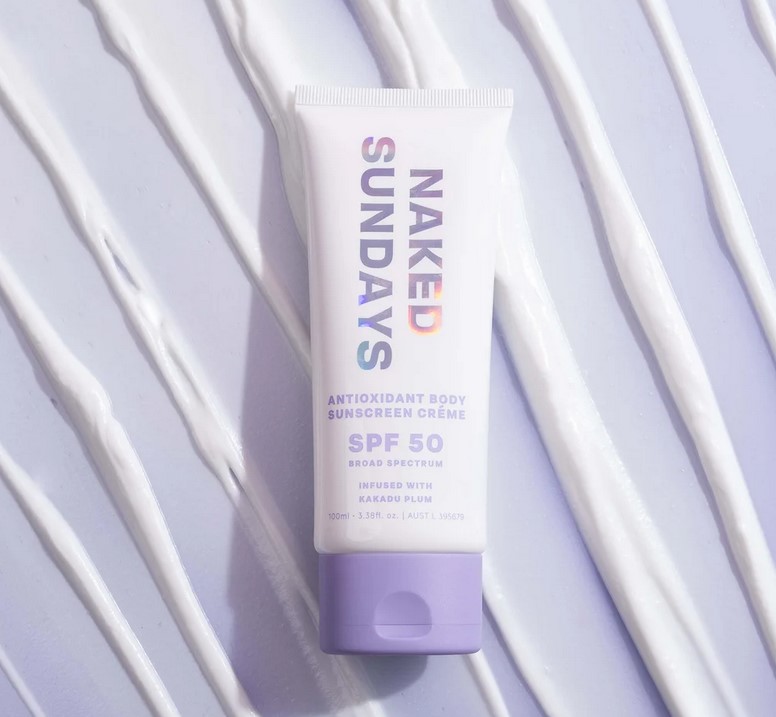Naked Sundays SPF50 Antioxidant Body Sunscreen Creme Naked Sundays SPF50 Antioxidant Body Sunscreen Creme