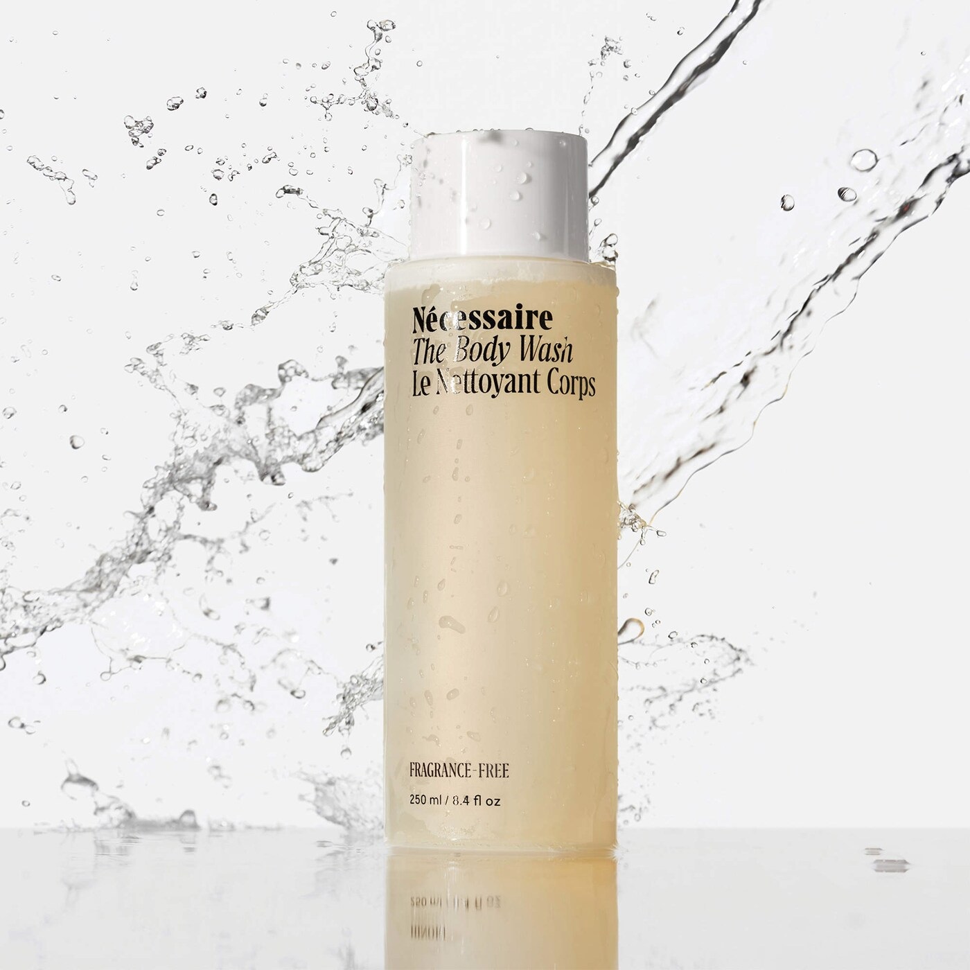 Nécessaire Fragrance-Free Body Wash Barrier Repair With Niacinamide, 5 Essential Ceramides + Hyaluronic Acid