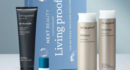 Next x Living Proof No Frizz Heatless Routine Beauty Box 2025 Next x Living Proof No Frizz Heatless Routine Beauty Box 2025
