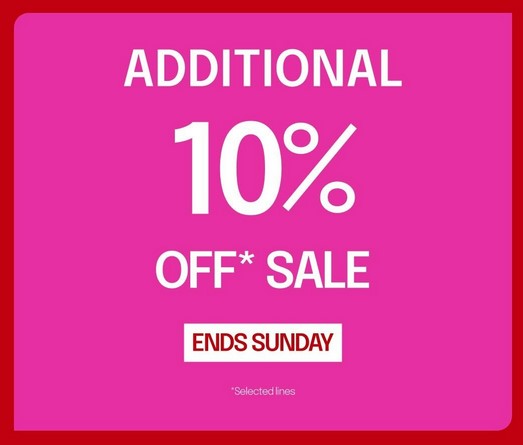 Up to 50% off sale at Fenwick + up to 30% off Beauty + an additional 10% off on selected lines Up to 50% off sale at Fenwick + up to 30% off Beauty + an additional 10% off on selected lines