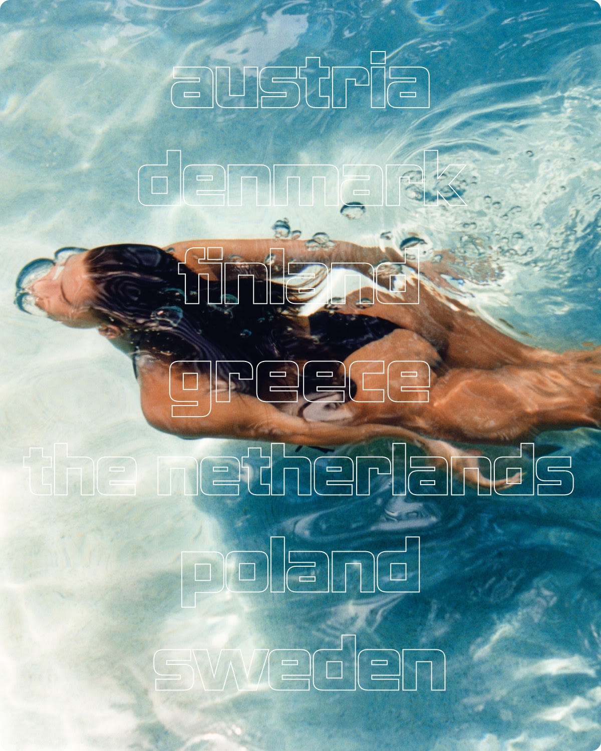 Starting on July 14th at 9am PT, Rhode will be shipping to Austria, Denmark, Finland, Greece, The Netherlands, Poland, and Sweden.