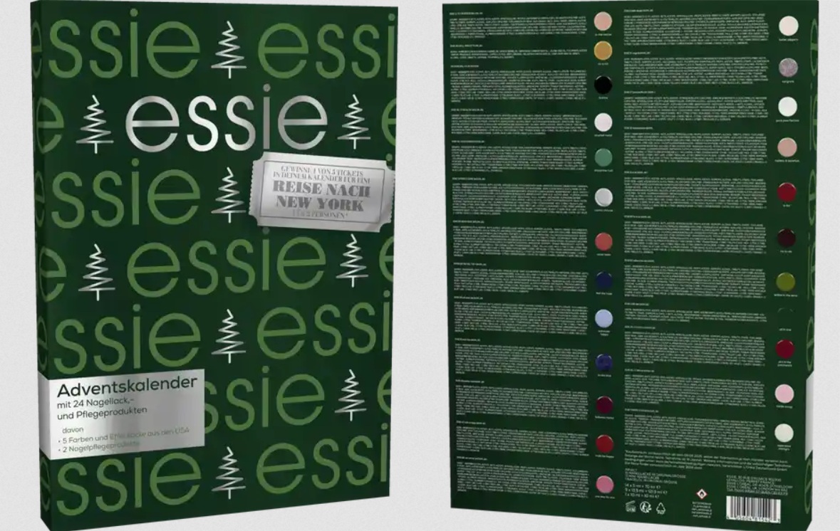Essie Nail Advent Calendar 2025 Essie Nail Advent Calendar 2025