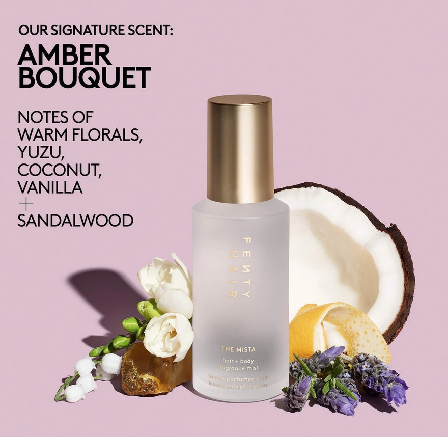 Fenty Beauty The Mista Hair + Body Fragrance Mist Fenty Beauty The Mista Hair + Body Fragrance Mist