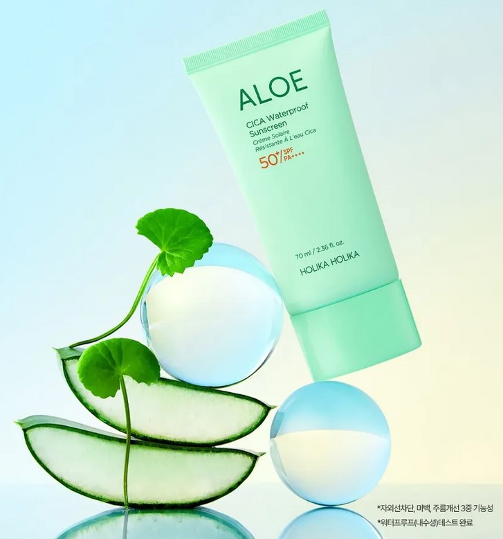 HOLIKA HOLIKA Aloe Cica Waterproof Sunscreen HOLIKA HOLIKA Aloe Cica Waterproof Sunscreen