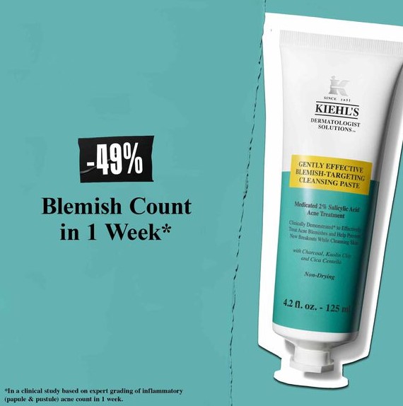 Kiehl's Blemish-Treating Cleansing Paste Kiehl's Blemish-Treating Cleansing Paste