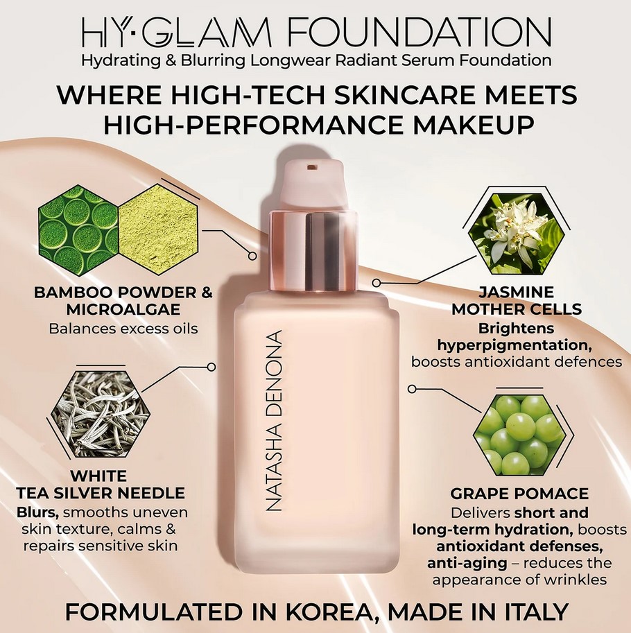 Natasha Denona HY-GLAM foundation Natasha Denona HY-GLAM foundation