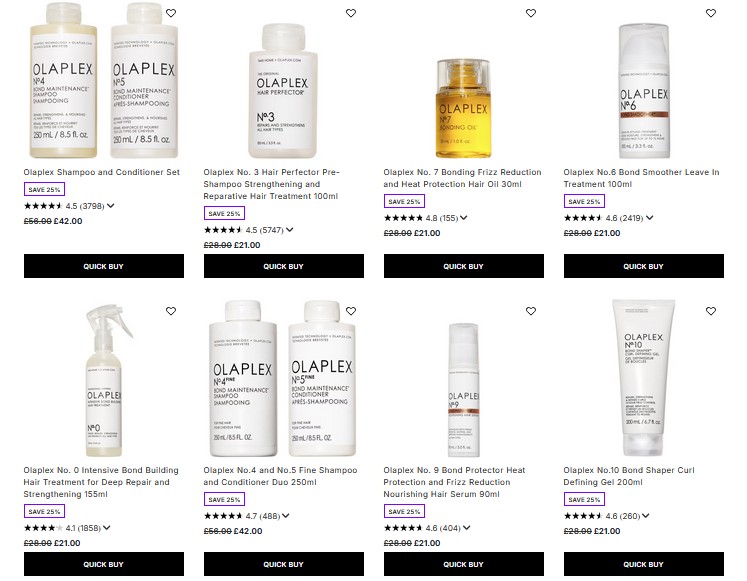 25% off Olaplex at Lookfantastic 25% off Olaplex at Lookfantastic