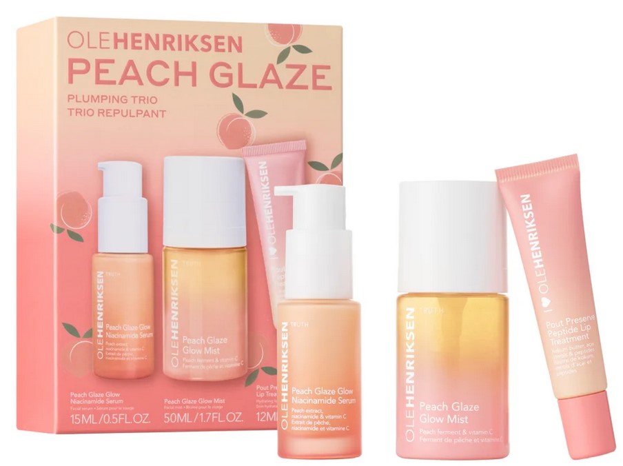 Ole Henriksen Peach Glaze Plumping Trio Ole Henriksen Peach Glaze Plumping Trio