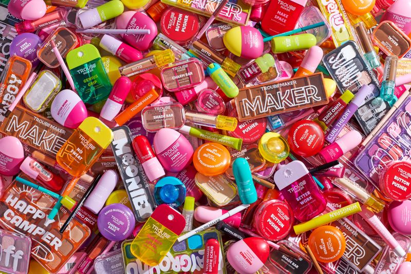 Revolution Beauty founder has launched a new make-up brand Trouble Maker Revolution Beauty founder has launched a new make-up brand Trouble Maker