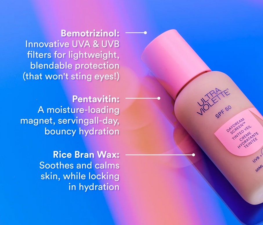 Ultra Violette Daydream Screen SPF 50 Tinted Veil Ultra Violette Daydream Screen SPF 50 Tinted Veil