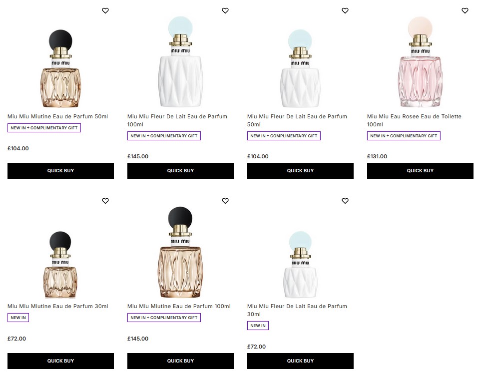 New Miu Miu fragrances at Lookfantastic New Miu Miu fragrances at Lookfantastic