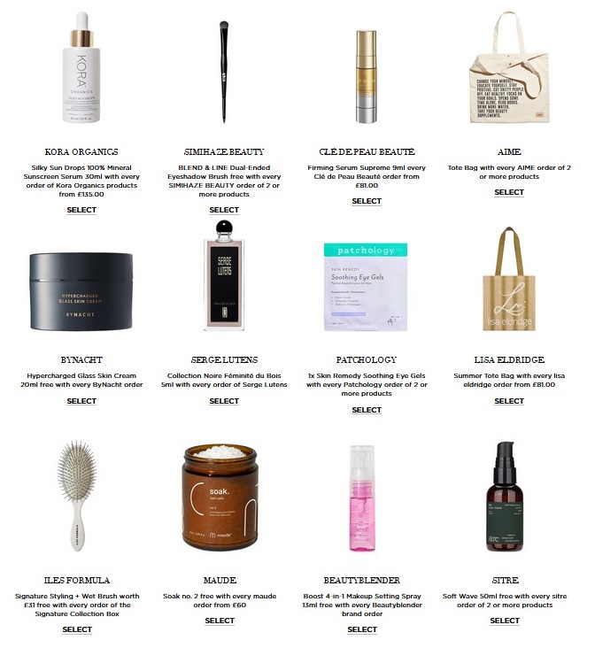 Gift with purchase offers at Niche Beauty Gift with purchase offers at Niche Beauty