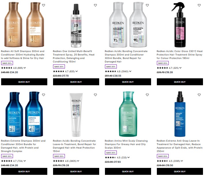 25% off Redken at Lookfantastic 25% off Redken at Lookfantastic