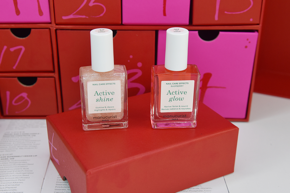 Manucurist Active Shine & Active Glow in Raspberry Manucurist Active Shine & Active Glow in Raspberry