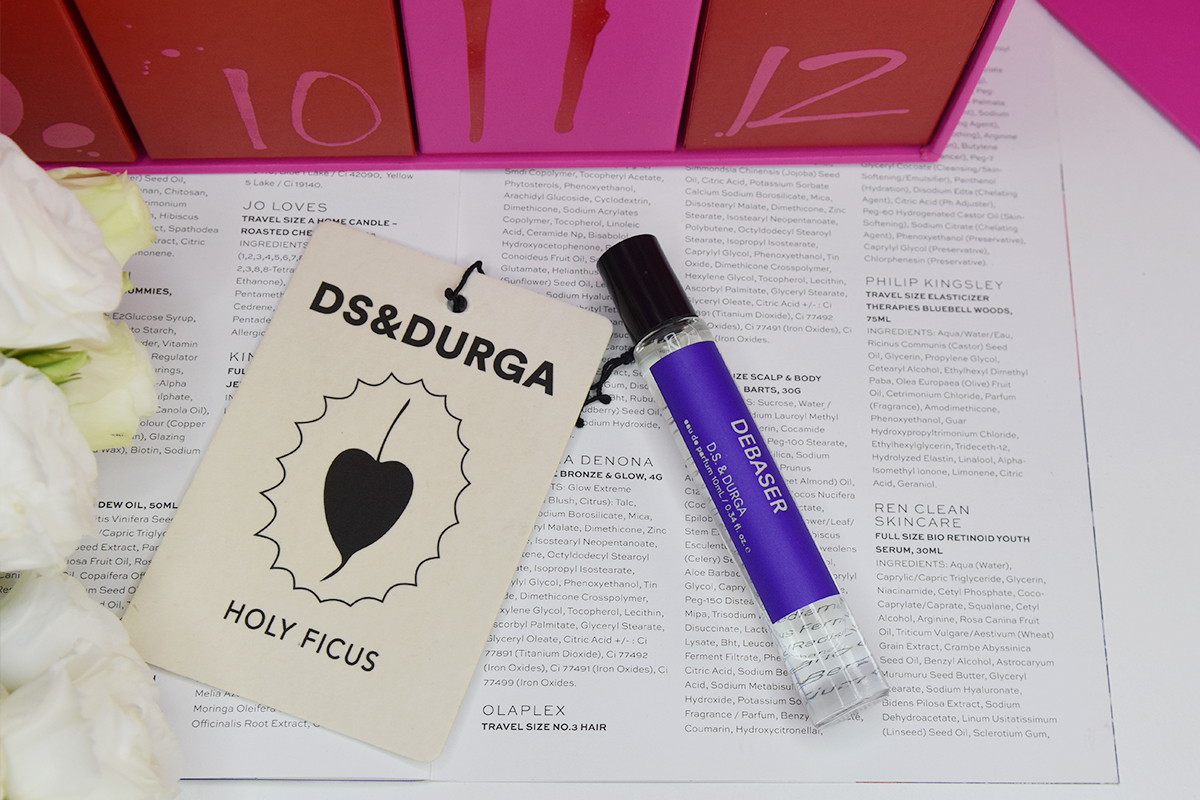 D.S. & DURGA Debaser Eau de Parfum Pocket Perfume and D.S. & DURGA Holy Ficus Car Fragrance D.S. & DURGA Debaser Eau de Parfum Pocket Perfume and D.S. & DURGA Holy Ficus Car Fragrance