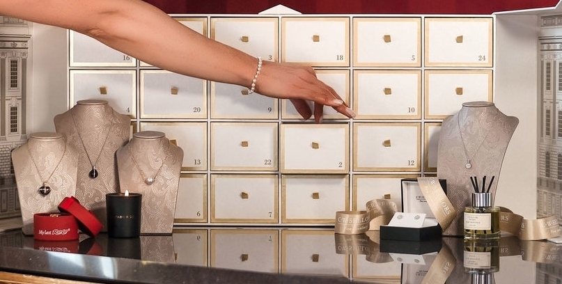 C W Sellors Chatsworth Winnats Luxury Jewellery and Gift Advent Calendar