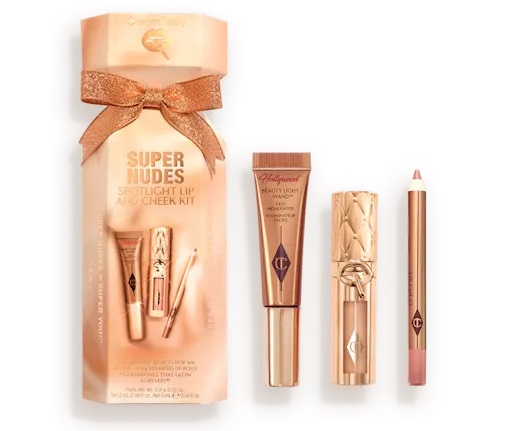 Charlotte Tilbury Super Nudes Spotlight Lip And Cheek Kit Charlotte Tilbury Super Nudes Spotlight Lip And Cheek Kit