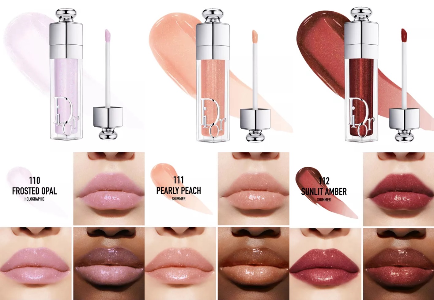 New shades of the DIOR Addict Lip Maximiser New shades of the DIOR Addict Lip Maximiser