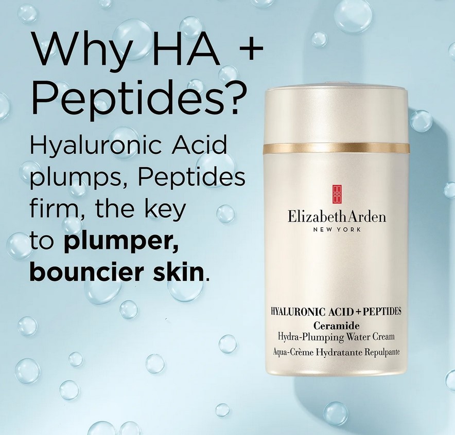 Elizabeth Arden Hyaluronic Acid + Peptides Ceramide Water Cream Elizabeth Arden Hyaluronic Acid + Peptides Ceramide Water Cream